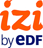 logo izi by edf